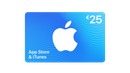 10% Extra waarde: App Store & iTunes Card €25